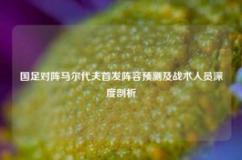 国足对阵马尔代夫首发阵容预测及战术人员深度剖析