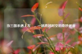 当三国杀遇上左棻，一场跨越时空的奇妙邂逅