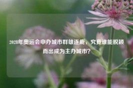 2028年奥运会申办城市群雄逐鹿，究竟谁能脱颖而出成为主办城市？