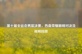 第十届全运会男篮决赛，热血荣耀巅峰对决及视频回放