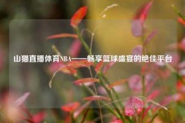 山猫直播体育NBA——畅享篮球盛宴的绝佳平台