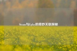 Steam与Uplay的奇妙关联探秘