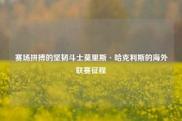 赛场拼搏的坚韧斗士莫里斯·哈克利斯的海外联赛征程