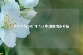 2021 年与 2022 年 NBA 中国赛地点介绍