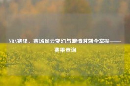 NBA赛果，赛场风云变幻与     时刻全掌握——赛果查询