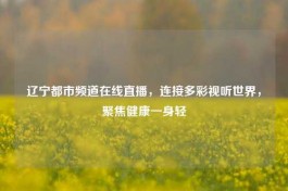 辽宁都市频道在线直播，连接多彩视听世界，聚焦健康一身轻
