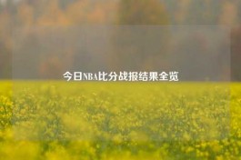 今日NBA比分战报结果全览