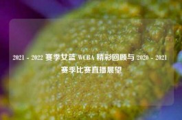 2021 - 2022 赛季女篮 WCBA 精彩回顾与 2020 - 2021 赛季比赛直播展望