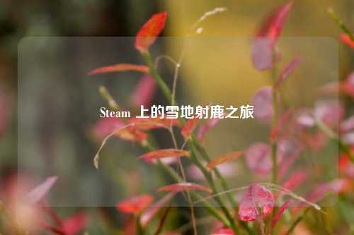 Steam 上的雪地射鹿之旅