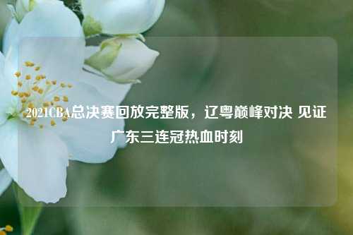 2021CBA总决赛回放完整版,辽粤巅峰对决 见证广东三连冠热血时刻